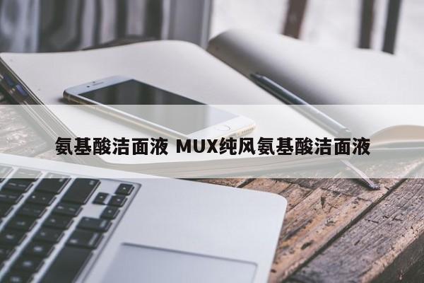 氨基酸潔面液 MUX純風(fēng)氨基酸潔面液